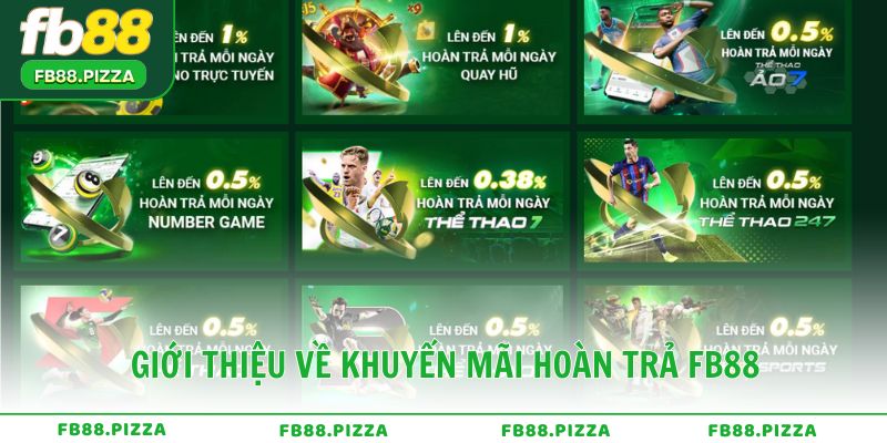 Giới thiệu tổng quan về khuyến mãi hoàn trả FB88