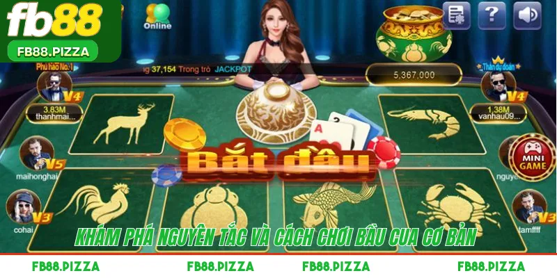 Khám phá nguyên tắc và cách chơi Bầu Cua cơ bản