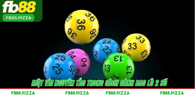 Một vài nguyên tắc trong cách đánh bao lô 2 số