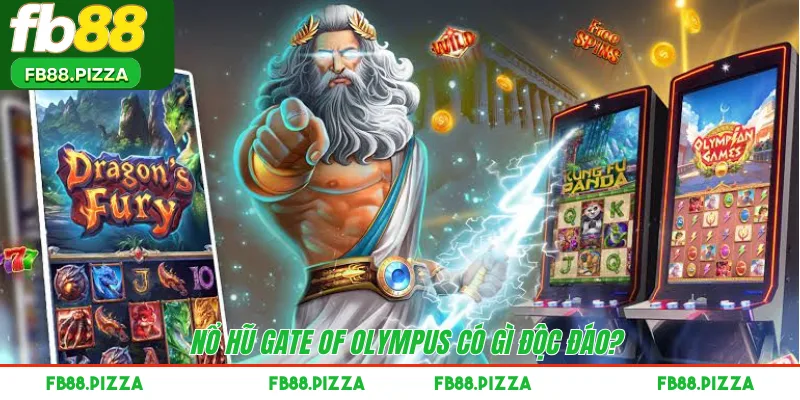 Nổ hũ Gate Of Olympus có gì độc đáo?