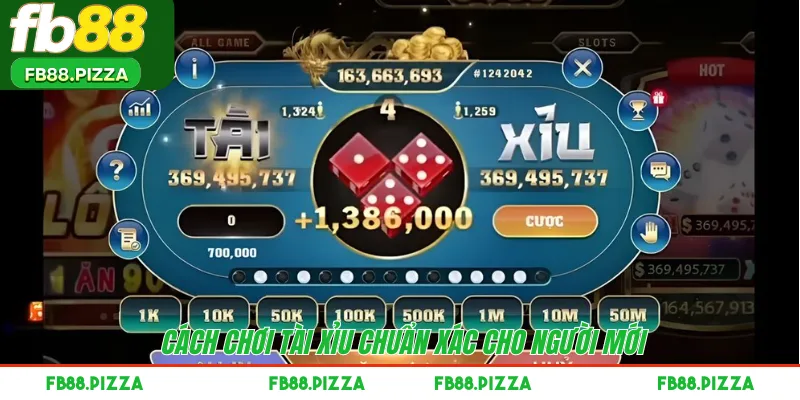 Cách chơi tài xỉu chuẩn xác cho người mới 